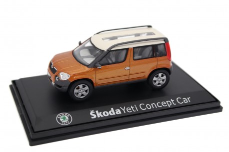 Abrex Škoda Yeti Concept Car 2005 - Tangerine Orange Metallic