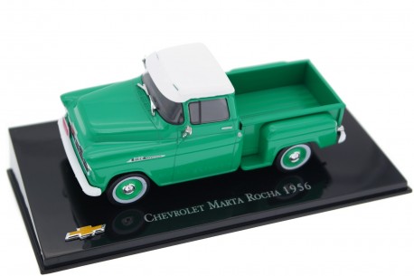 Hachette Chevrolet 3100 Martha Rocha 1956 - Ocean Green/Pure White