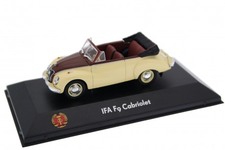 Atlas IFA F9 Cabriolet 309/2 1950 - Ivory Beige/Chestnut Brown