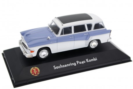 Atlas Sachsenring P240 Kombi 1957 - Wisteria Purple Metallic/Cloudy White