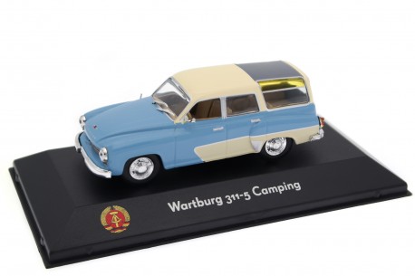 Atlas Wartburg 311/5 Camping 1960 - Forget Blue/Ivory Beige X