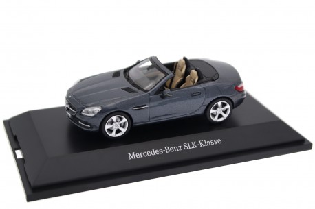 Schuco Mercedes-Benz SLK-Class R172 2011 - Tenorit Grey Metallic