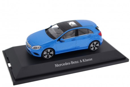 Schuco Mercedes-Benz A-Class Sport W176 2013 - South Sea Blue Metallic