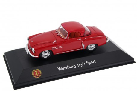 Atlas Wartburg 313/1 Sport Coupé 1957 - Flame Red