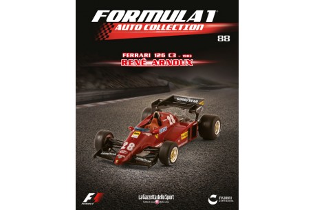 Centauria Ferrari 126 C3 #28 "Scuderia Ferrari SpA SEFAC" Formula 1 1983 - René Arnoux