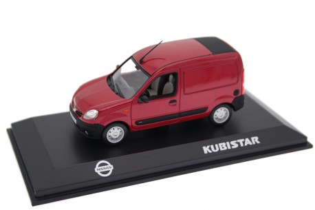 Norev Nissan Kubistar Panel Van dCi 70 X80 2003 - Cherry Red Metallic