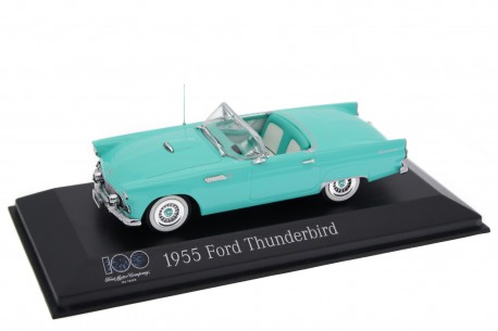 Minichamps Ford Thunderbird Convertible P5/40 1955 - Turquoise Blue