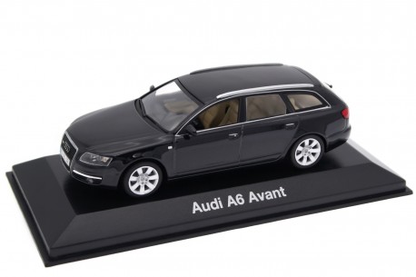 Minichamps Audi A6 Avant 3.2 quattro C6 4F 2005 - Phantom Black Metallic