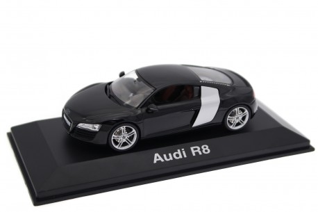 Schuco Audi R8 Coupé 4.2 FSI quattro 42 2007 - Phantom Black Metallic