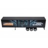 Schuco Mercedes-Benz Axor 1840 BM944 Fulda Dry Van Trailer 2001 - Solid Black