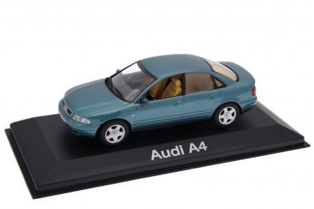 Minichamps Audi A4 Ambition B5 8D Facelift 1999 - Jaspis Green Metallic