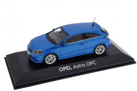 Minichamps Opel Astra H GTC OPC 2.0 Turbo 2005 - Arden Blue Metallic