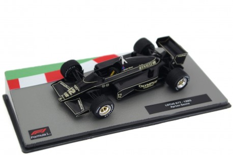 Centauria Lotus 97T #12 "John Player Special Team Lotus" Winner Belgian Grand Prix Formula 1 1985 - Ayrton Senna