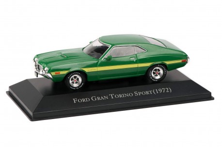 DeAgostini Ford Gran Torino Sport SportsRoof 1972 - Poppy Green