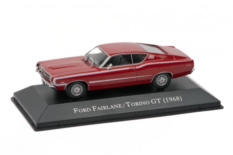 DeAgostini Ford Fairlane Torino GT Fastback 1968 - Candy Apple Red