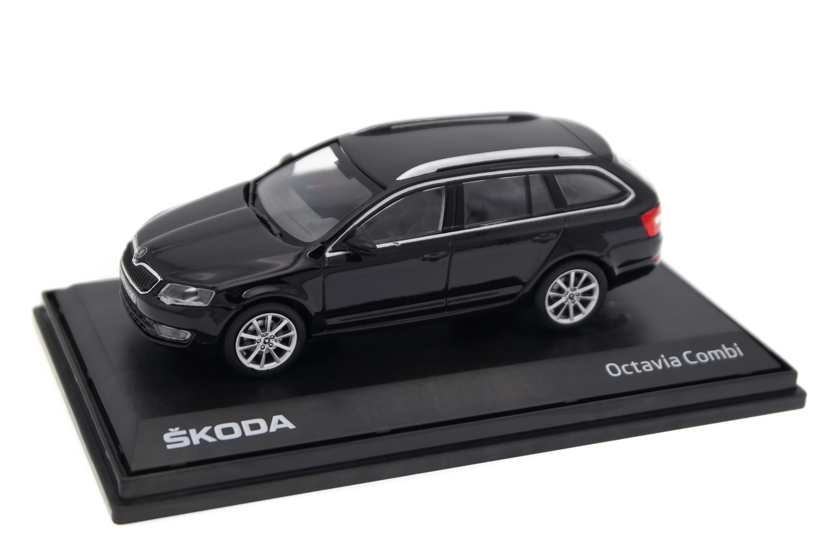 A collectible scale model Skoda Octavia Combi from Abrex