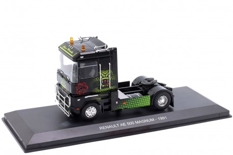 Hachette Renault AE 500 Magnum Green Mamba 1991 - Solid Deep Black with Green Livery