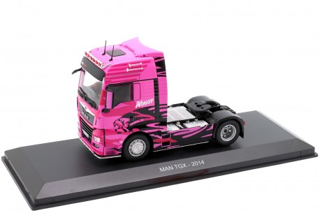 Hachette MAN TGX 18.500 LLS-U EfficientLine WoMAN Project 2021 - Vivid Pink