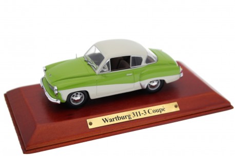 Atlas Wartburg 311/3 Coupé 1957 - Bamboo Green/Pastel White