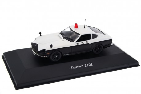 Atlas Datsun 240Z Nissan Fairlady Z 警視庁 TMPD Police S30 1970 - Black/White