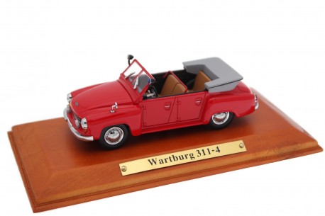 Atlas Wartburg 311/4 Kübelwagen KdoW 1959 - Flame Red