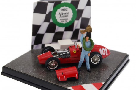 Quartzo Ferrari 500 F2 #101 "Scuderia Ferrari" Italian Grand Prix World Champion Formula 1 1952 - Alberto Ascari