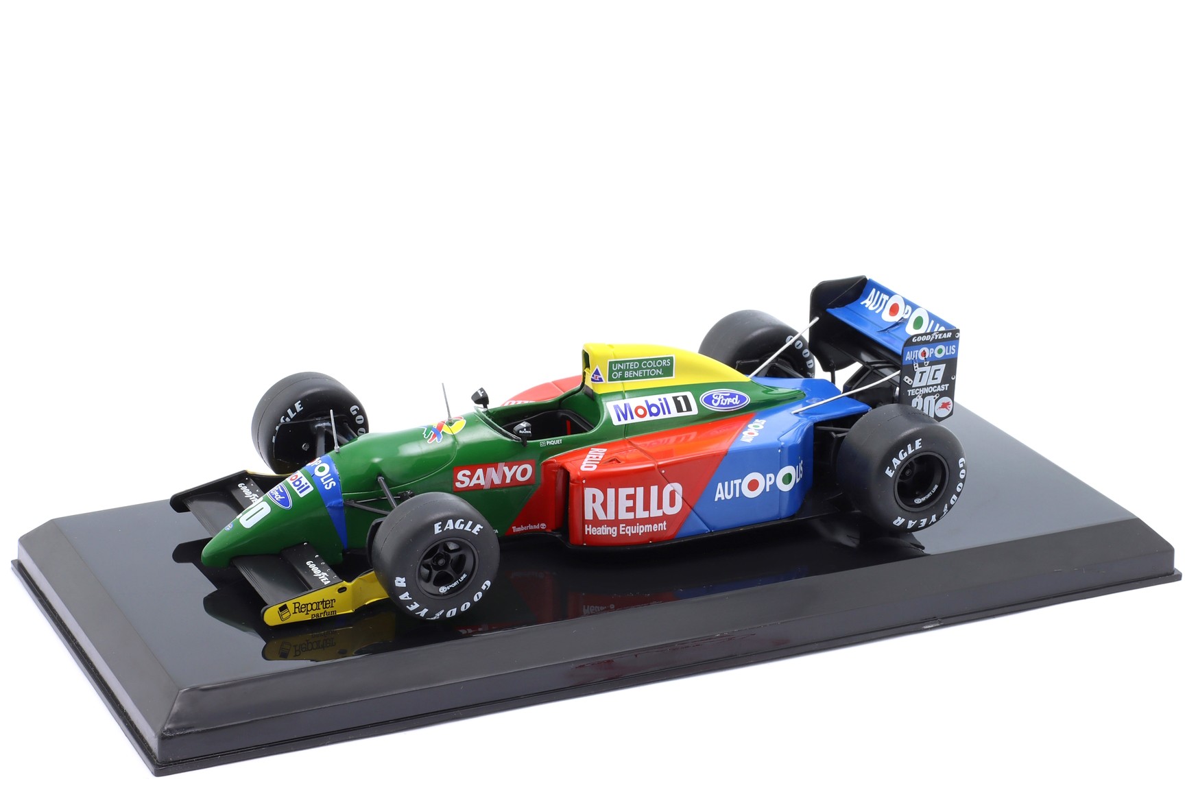 BENETTON B190 1/24スケール ミニカー Колекційна масштабна модель Benetton B190 від Altaya F1