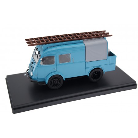 Hachette Renault 2,5 Tonnes R2167 Fourgon d'Equipe Delhorme EDF 1956 - Azure Blue