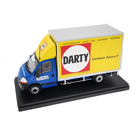 Hachette Renault Master II Phase 2 dCi 120 Fourgon Darty 2009 - Saviem Blue