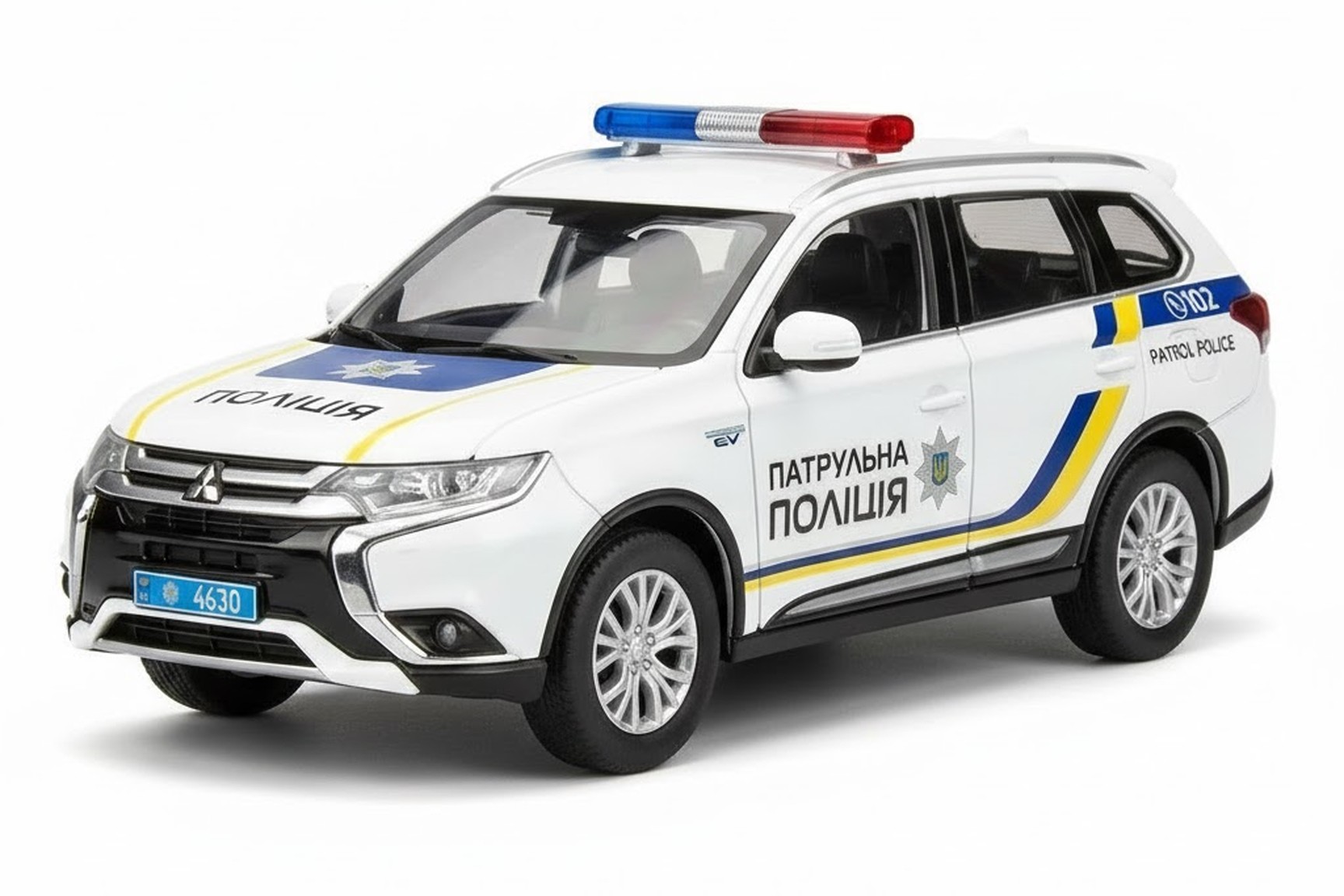 Колекційна масштабна модель Mitsubishi Outlander Police від Vitesse