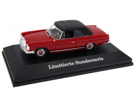 Faller Mercedes-Benz 280 SE 3.5 Cabriolet W111 1969 - Signal Red