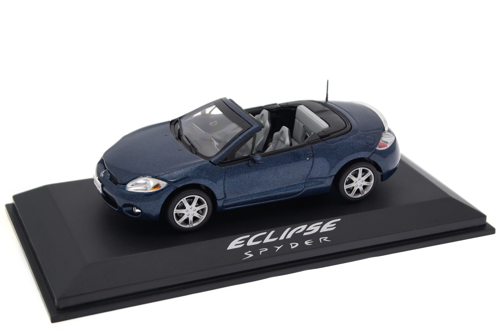 A collectible scale model Mitsubishi Eclipse Spyder from Norev