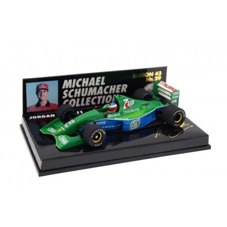 Minichamps Jordan 191 #32 "Team 7Up Jordan" Formula 1 Belgian Grand Prix 1991 - Michael Schumacher