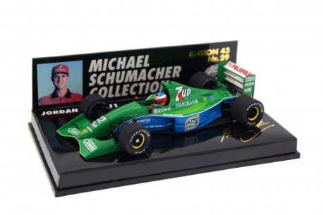 Minichamps Jordan 191 #32 "Team 7Up Jordan" Formula 1 Belgian Grand Prix 1991 - Michael Schumacher