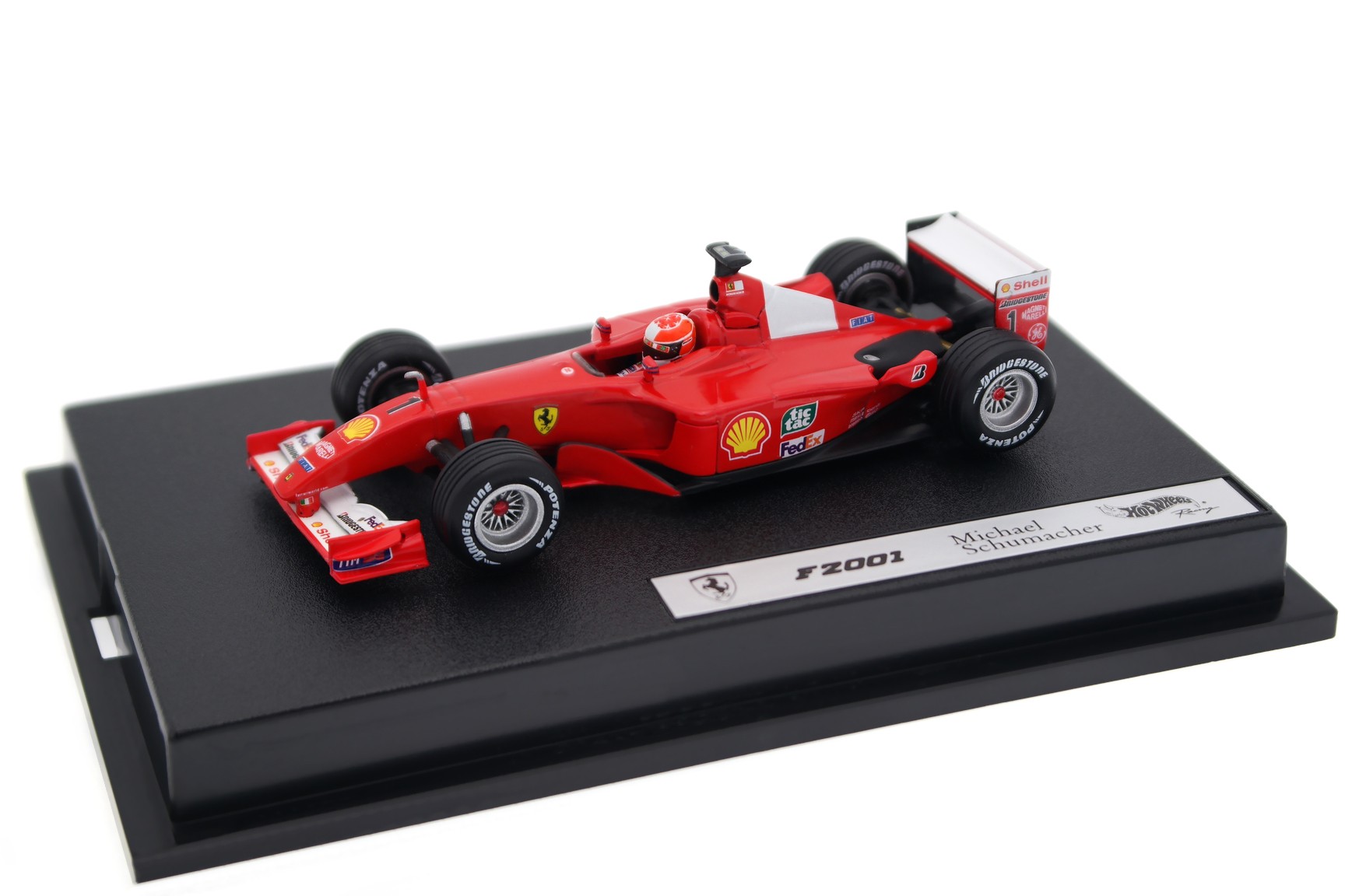 Коллекционная масштабная модель Ferrari F2001 от Hot Wheels F1